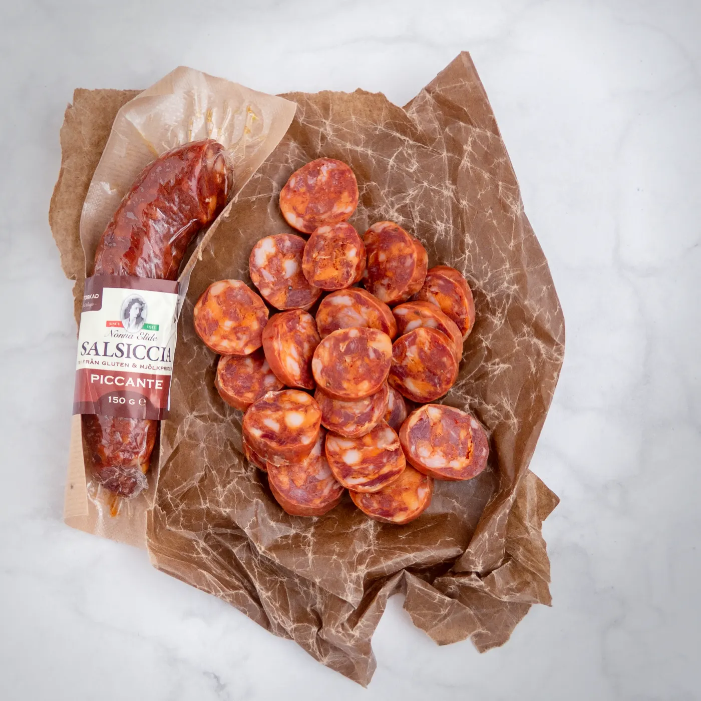Lufttorkad Salsiccia Piccante