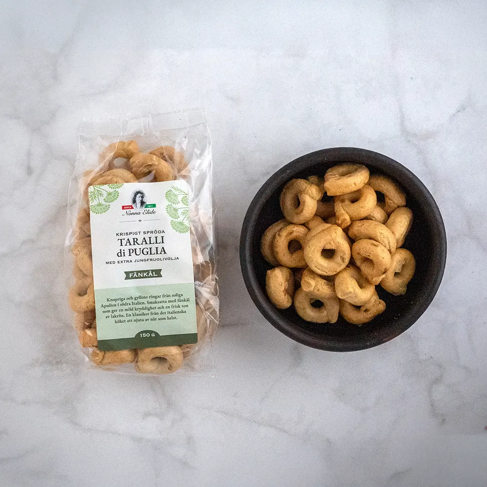 Taralli di Puglia Fänkål