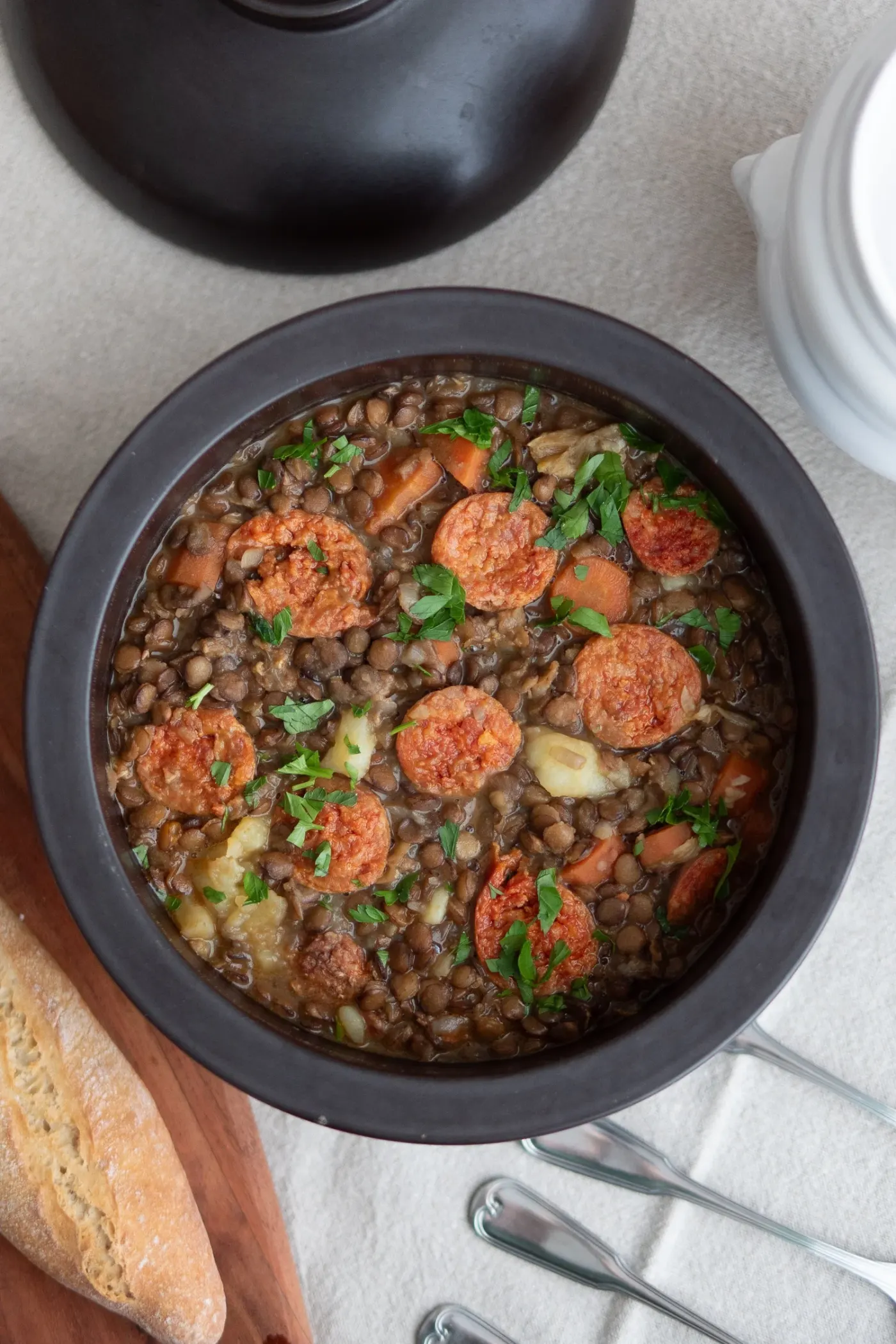 CHORIZOGRYTA MED LINSER