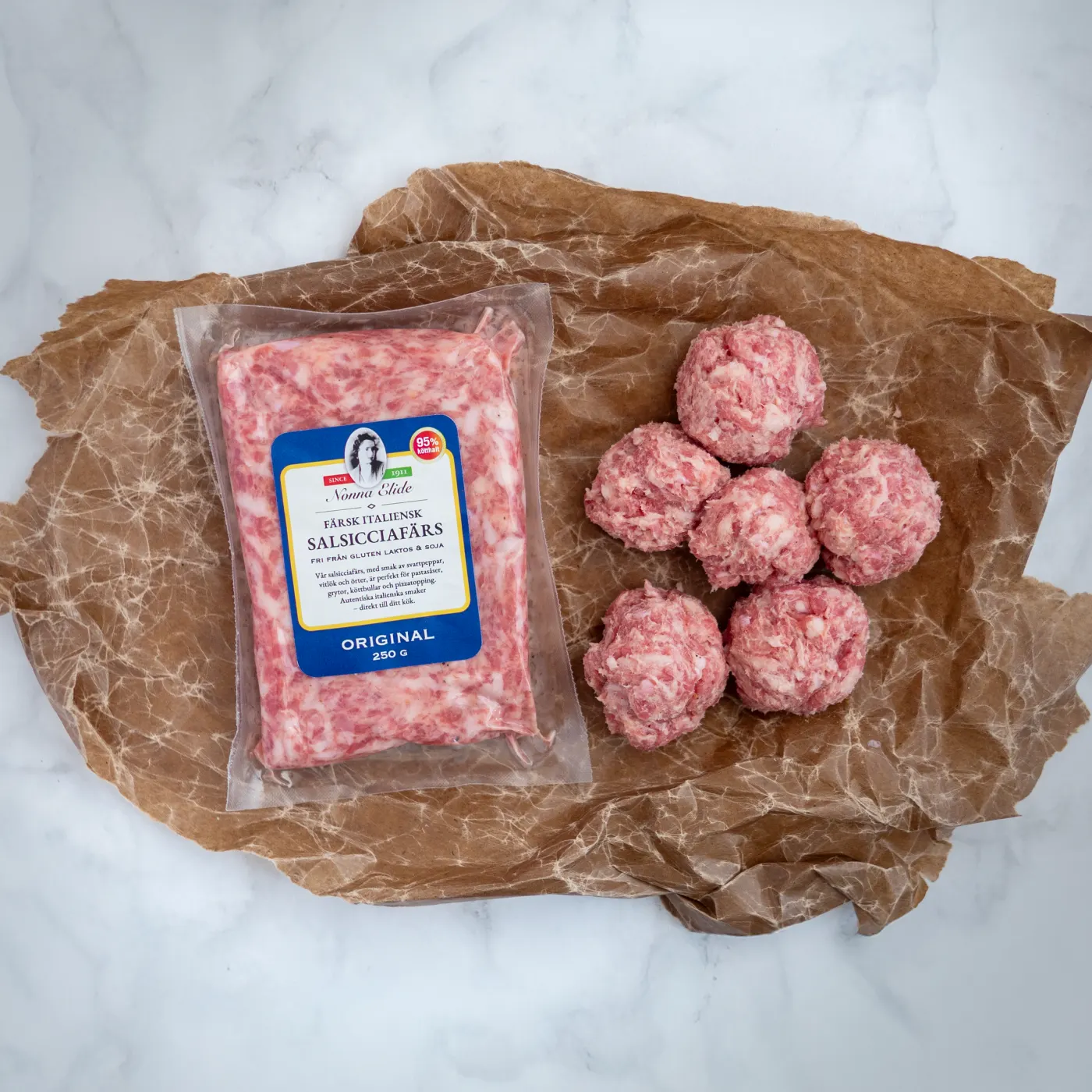 Salsicciafärs Original